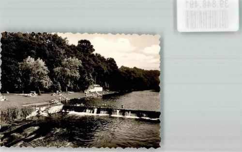Roßbach Strandbad Foto Original aus Archiv eines Ansichtskartenverlags
