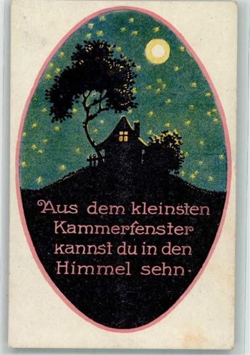 Sinnessprüche Mondschein Sterne Verlag Abshagen Nr.316