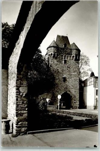 Ahrweiler Obertor Ort handschriftlich Foto Original aus Archiv eines Ansichtskartenverlags
