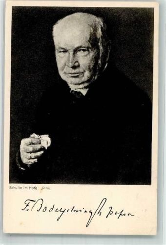 Friedrich von Bodelschwingh der Ältere Faximile sign. Schulte im Hofe
