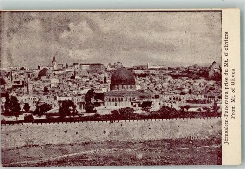 Jerusalem Blick vom Ölberg