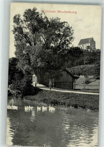 Mindelheim 1909 Schloss Mindelburg