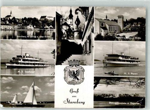 Starnberg Starnberger See M.S. Bayern + M.S. Seeshaupt