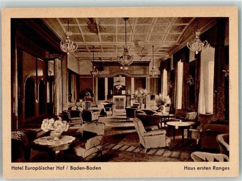 Baden-Baden Hotel Europäischer Hof