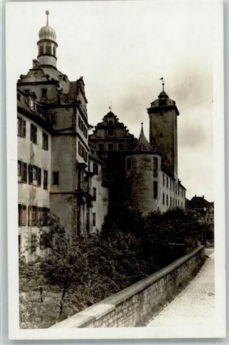 Bad Mergentheim Ort handschriftlich Schloss
