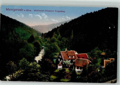 Wernigerode Müheltal Försterei Voigstieg