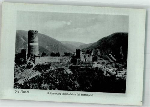 Hatzenport Burgruine Bischofstein
