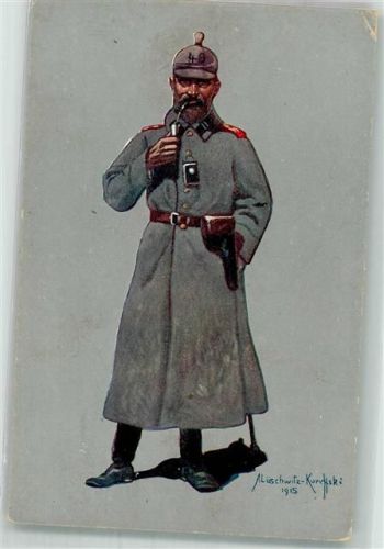 Felduniform Wachtmeister 3 Württembergische Feld Artillerie Regiment Nr.49 Pfeife sign. Lüschewitz Koreffski Rotes Kreuz