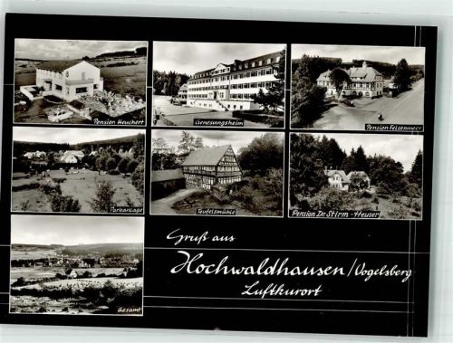 Hochwaldhausen Pension Dr. Stirm Pension Felsenmeer Teufelsmühle