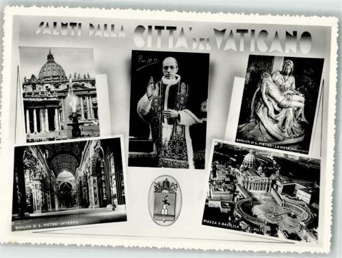 Roma Basilica S. Pietro Wappen Citta del Vaticano