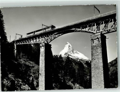 Viadukt Findelnbrücke Gornergratbahn