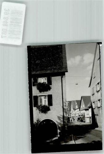 Mengen Ort handschriftlich Foto Original aus Archiv eines Ansichtskartenverlags