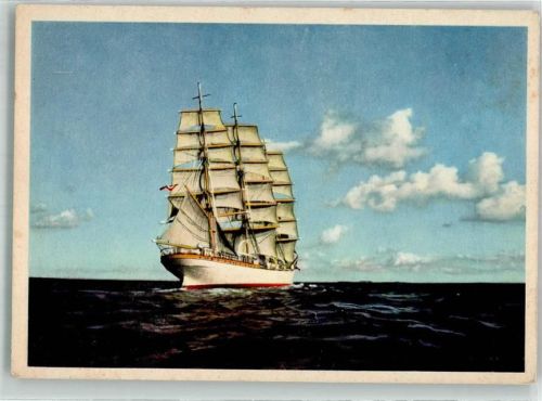 Dremastbark unter Vollsegeln Fotograf von Perckhammer Verlag Schwerdtfeger & Co.