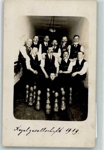 1919 Kegelclub Gruppenfoto