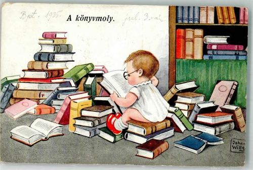 Kind Buch lesen WB SS Nr.8853