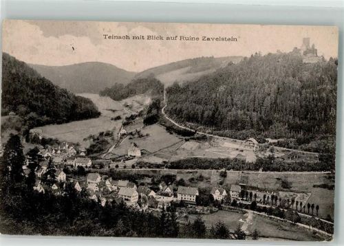 Bad Teinach 1910 Burg Zavelstein