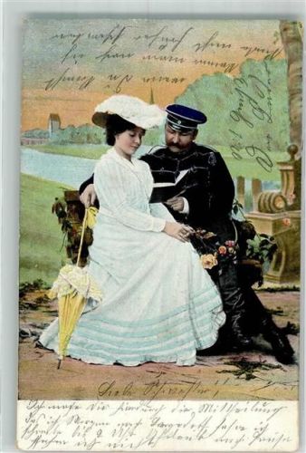 1905 Frau Soldat Uniform K.V.I.B. 12 Serie 215