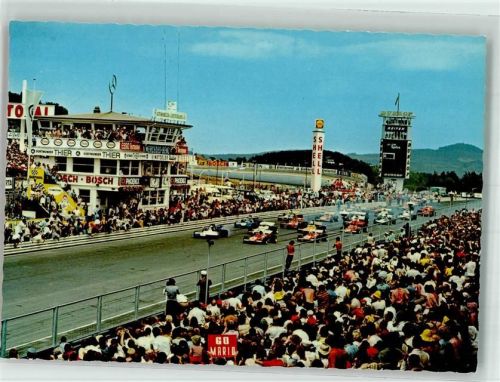 W5488 Adenau Blick auf Start und Ziel Motorsport Nürburgring