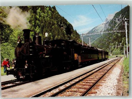 Brienz BE Lok HG 3/3 1067 v. 1910 Ballenberg-Dampfbahn