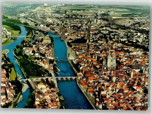 Regensburg Die 2000 jährige Stadt Donau Dom Brücke