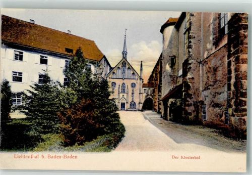 Lichtental Der Klosterhof