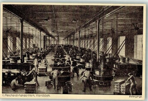 Wandsbek Fabrik Reichardt Kakao Werk Wandsbek