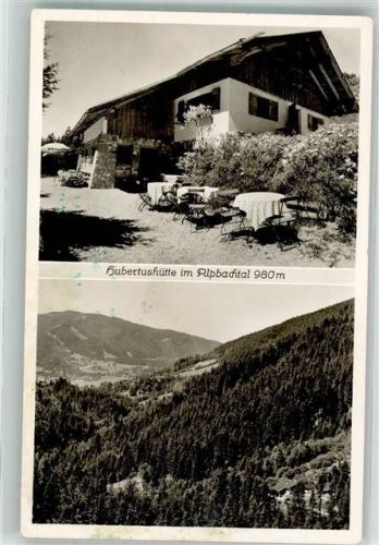 Tegernsee Gasthaus Cafe Hubertushütte