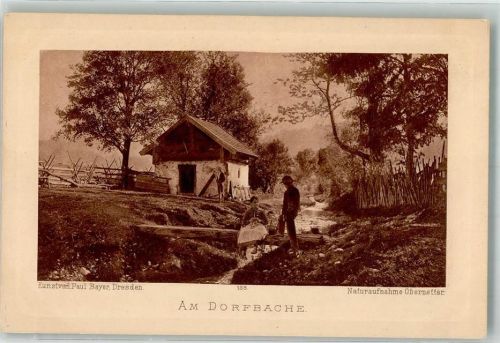 Foto Obernetter Am Dorfbache Kunstverlag Paul Bayer 138