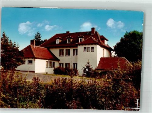 Schwarzenborn Ort handschrfitlich Foto Original aus Archiv eines Ansichtskartenverlags