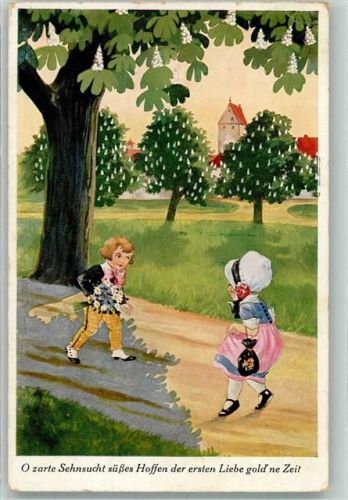 1924 Kinderpoesie Rendezvous Verlag WS + SB Serie 9332-2