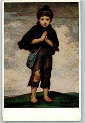 Der bittende Knabe Heimatnot Deutsche Kinderhilfe