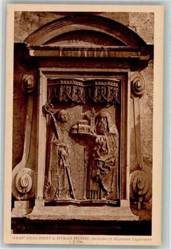 Tegernsee Denkmal Graf Adalbert Otkan Hijost Kloster