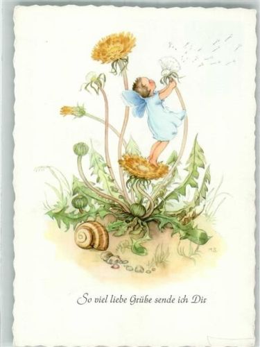 Pusteblume Schnecke sign. Margret Savelsberg Nr. 642 Verlag Nattermüller Comic