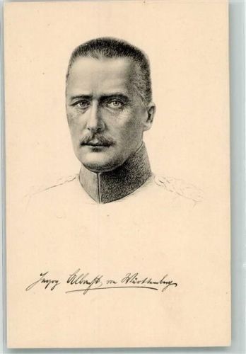 Herzog Albrecht Stengel u. Co. 49132 Adel Württemberg Künstlerkarte
