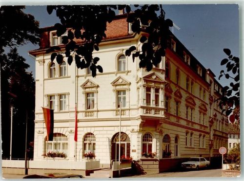Bad Salzschlirf Haus des Handwerks Ort handschrfitlich Foto Original aus Archiv eines Ansichtskartenverlags