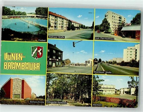 Brambauer Schwimmbad Barbara- Kirche Waltroper Straße Brambauer Straße