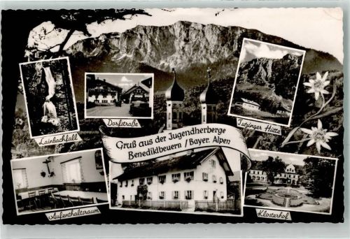 Benediktbeuern Lainbachfall Dorfstraße Tutzinger Hütte Klosterhof Jugendherberge Fotograf Thoma