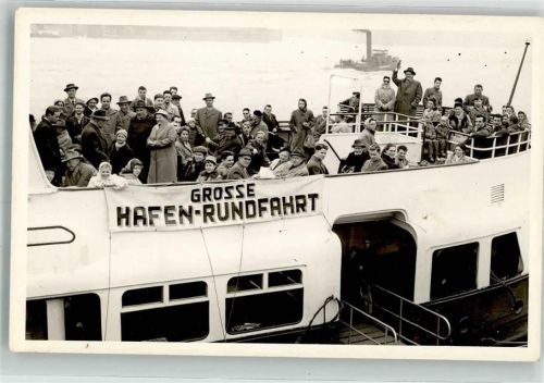 Hamburg Große Hafenrundfahrt Landungsbrücke