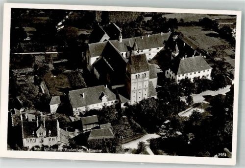 Reichenau Fliegeraufnahme Strähle Insel Reichenau Münster