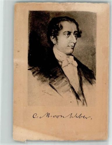 Portrait des junge Carl Maria von Weber
