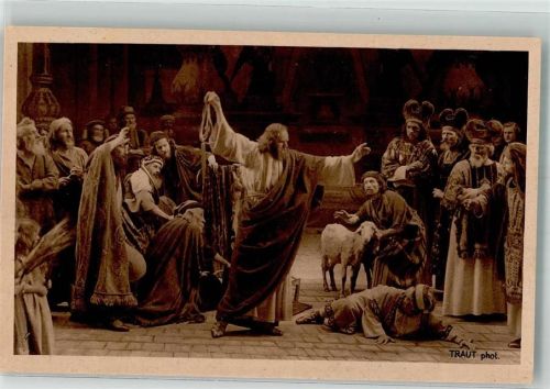 Oberammergau Vertreibung der Händler Nr:58 Schaf