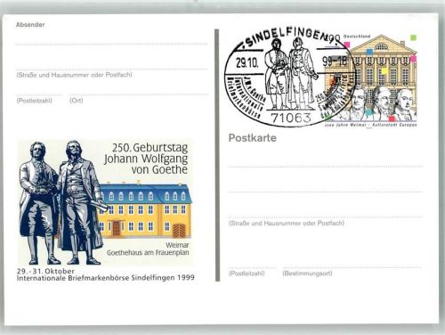 Sindelfingen Briefmarkenbörse Göthehaus Keine AK