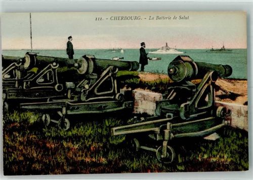Cherbourg-Octeville WK I La Batterie de Salut Waffe