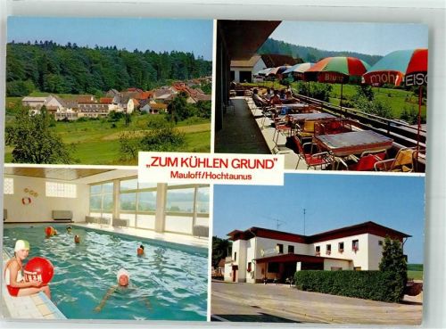 Mauloff Pension Gasthaus Zum Kühlen Grund Schwimmbad
