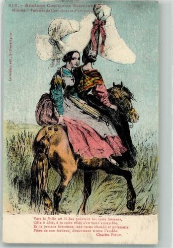 Frauen Pferd Normandie Spruch