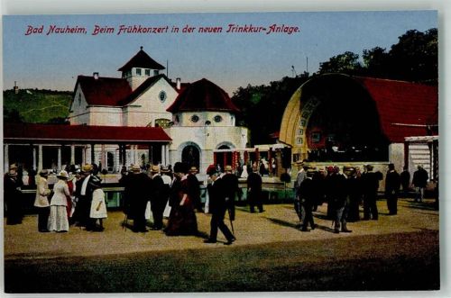 Bad Nauheim Gasthaus Frühkonzert Trinkkur-Anlage