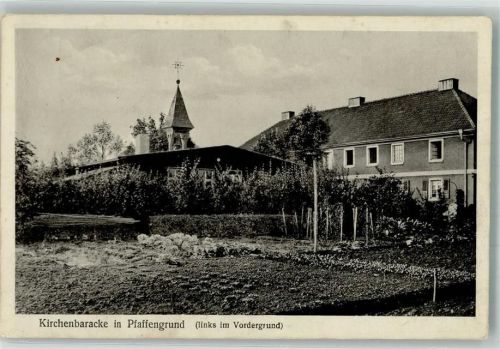 Pfaffengrund Kirche Kirchenbaracke