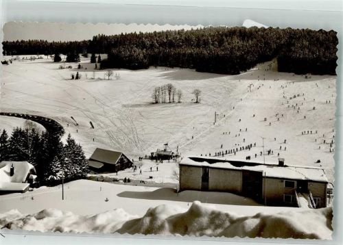 Altglashütten Winter Ort handschriftlich FOTO AK