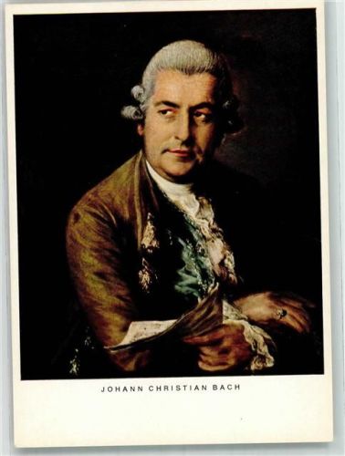 Bologna Johann Christian Bach Liceo Musikale F.A. Ackermann Nr.7137
