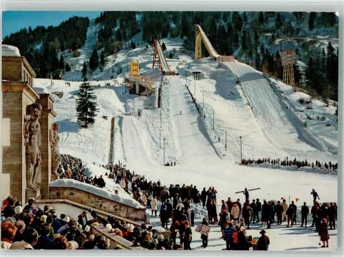 Garmisch-Partenkirchen 1968 Stadion Olympia Skistadtion